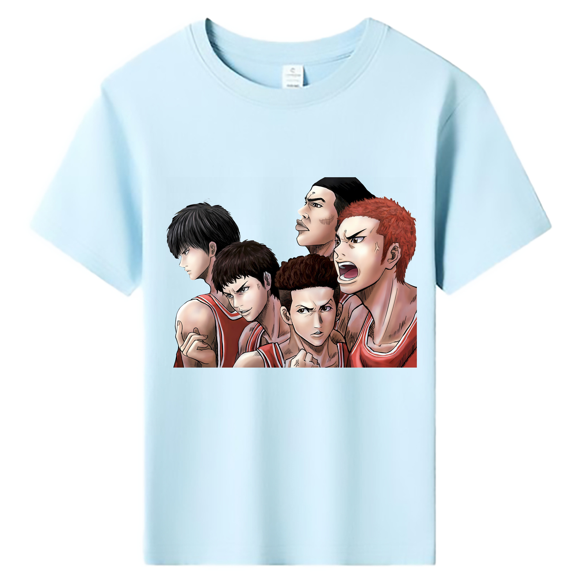 （画像用） SLAM DUNK／スラムダンク 綿100％キッズTシャツ（フロントプリント）